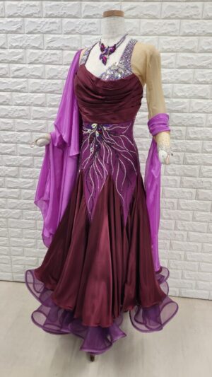 スタンダードドレス【公式】社交ダンスドレス通販・レンタルの白樺ドレス