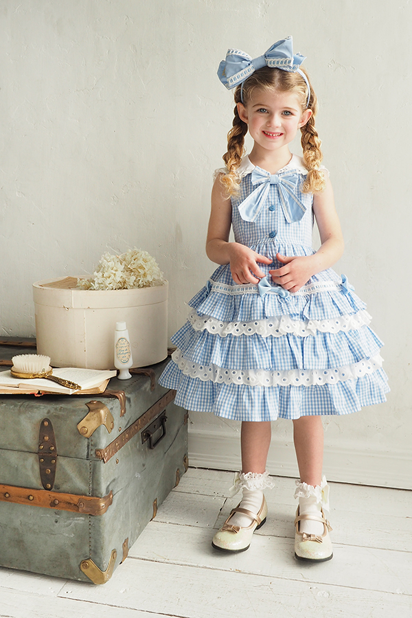 阪急限定”ギンガムセーラーティアードワンピース” シリーズ発売