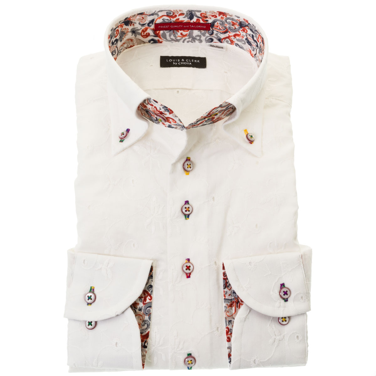 ワイシャツ 刺繍 ホワイト レース | STYLE WORKS（スタイルワークス