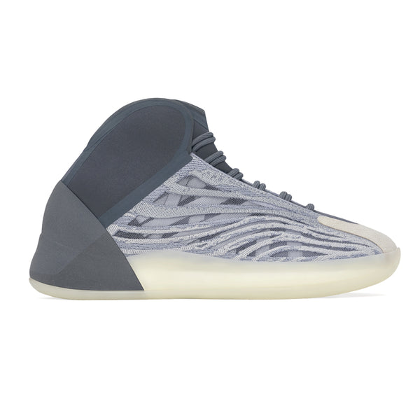 Shop Grey Mens adidas adidas Yeezy Quantum Lace Up Sneakers