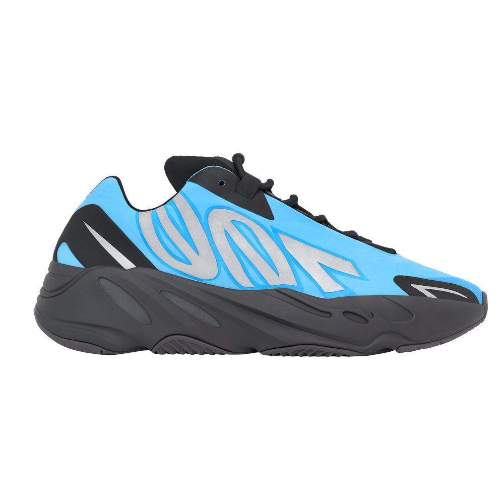 Shop Blue Mens adidas Yeezy Boost 700 MNVN Lace Up Sneakers