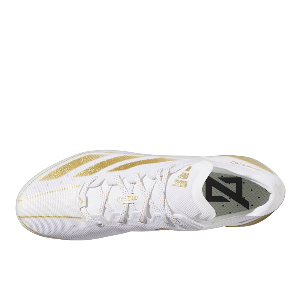 Shop Gold, White Mens Adizero Electric Football Cleats – Shoebacca