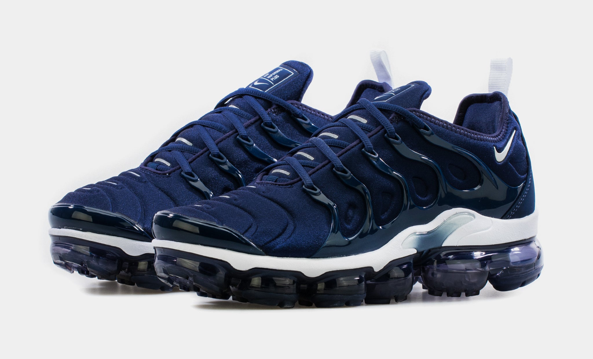 Nike Vapormax Plus Midnight Navy Mens Running Shoes Navy White