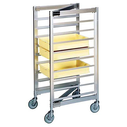 遠藤商事 SA アルミ製 コンテナー&トレーラックカート Z型 Z-9 9段