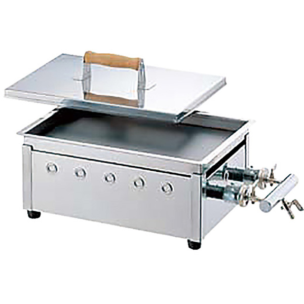 カンダ AKS卓上ドテ焼 餃子焼・鉄板焼兼用 小/12・13A - 調理器具のSHOKUBI