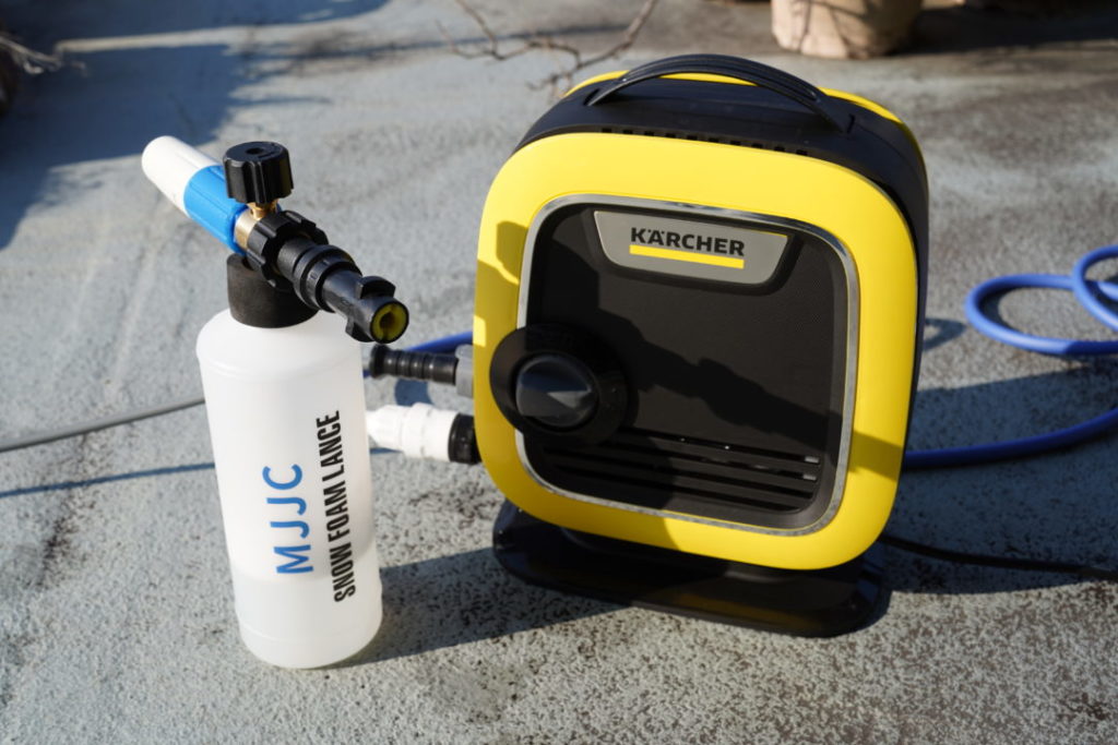 ケルヒャー】軽量コンパクトなK MINIは洗車に使えるのか？購入レビュー