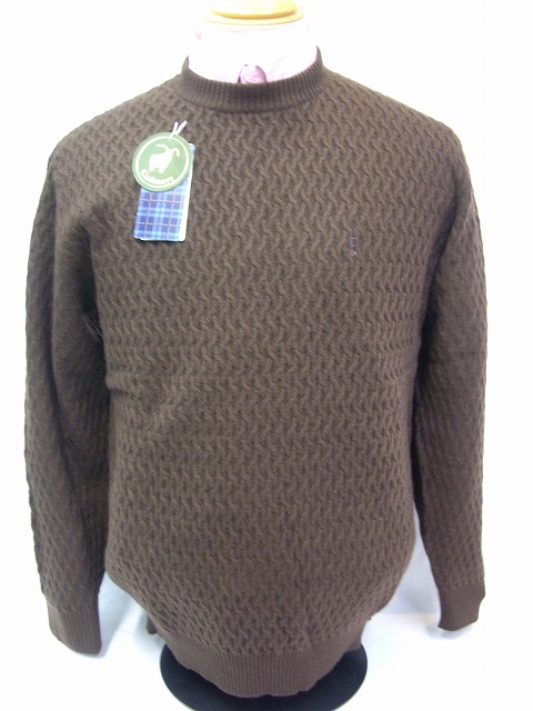 ふんわりアウトレット！ミズノ・THE OPENカシミヤ100％セーター