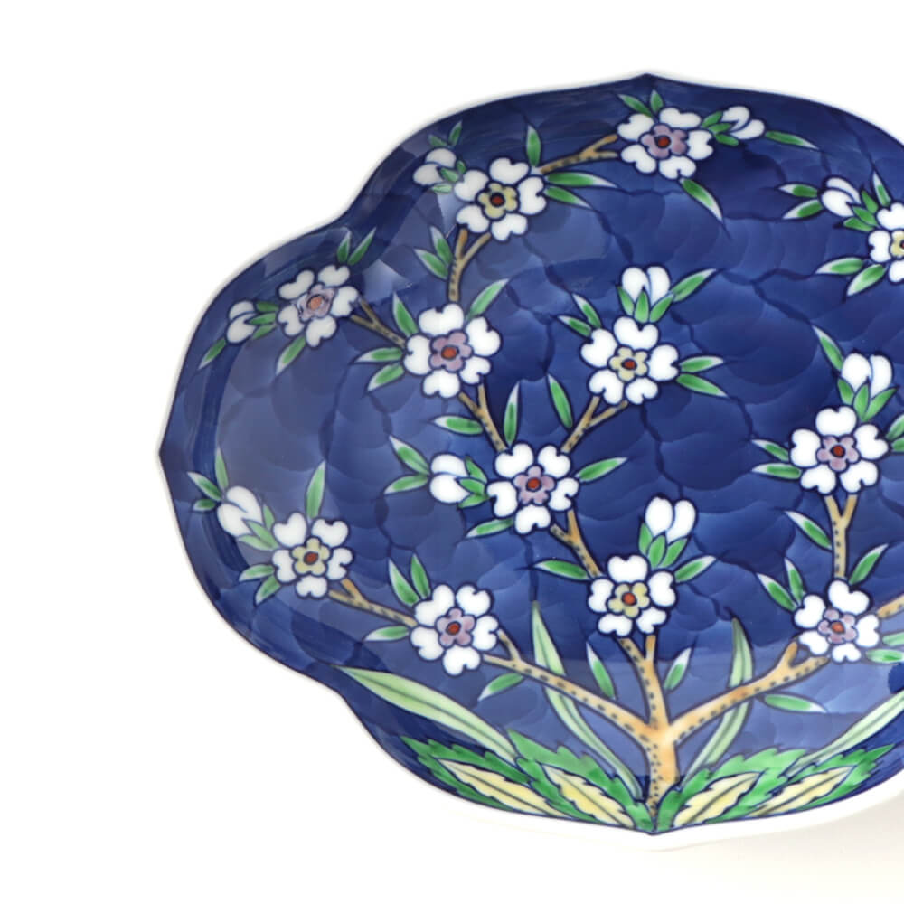 染錦小花文 銘々皿 ｜ 有田焼の源右衛門窯公式オンラインショップ