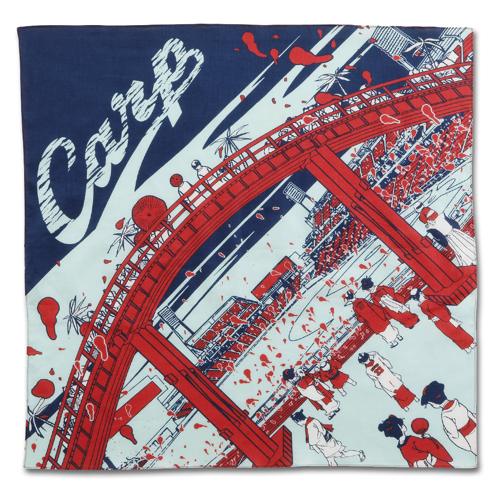 バンダナ2026(浮世絵風) | 商品詳細 - 広島東洋カープオフィシャル