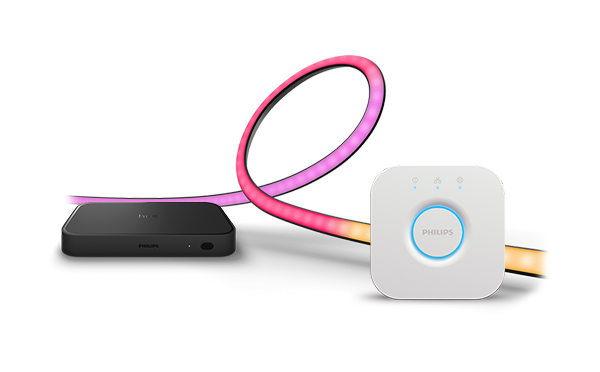 Bundle: Hue sync box + Play gradient lightstrip + Hue Bridge