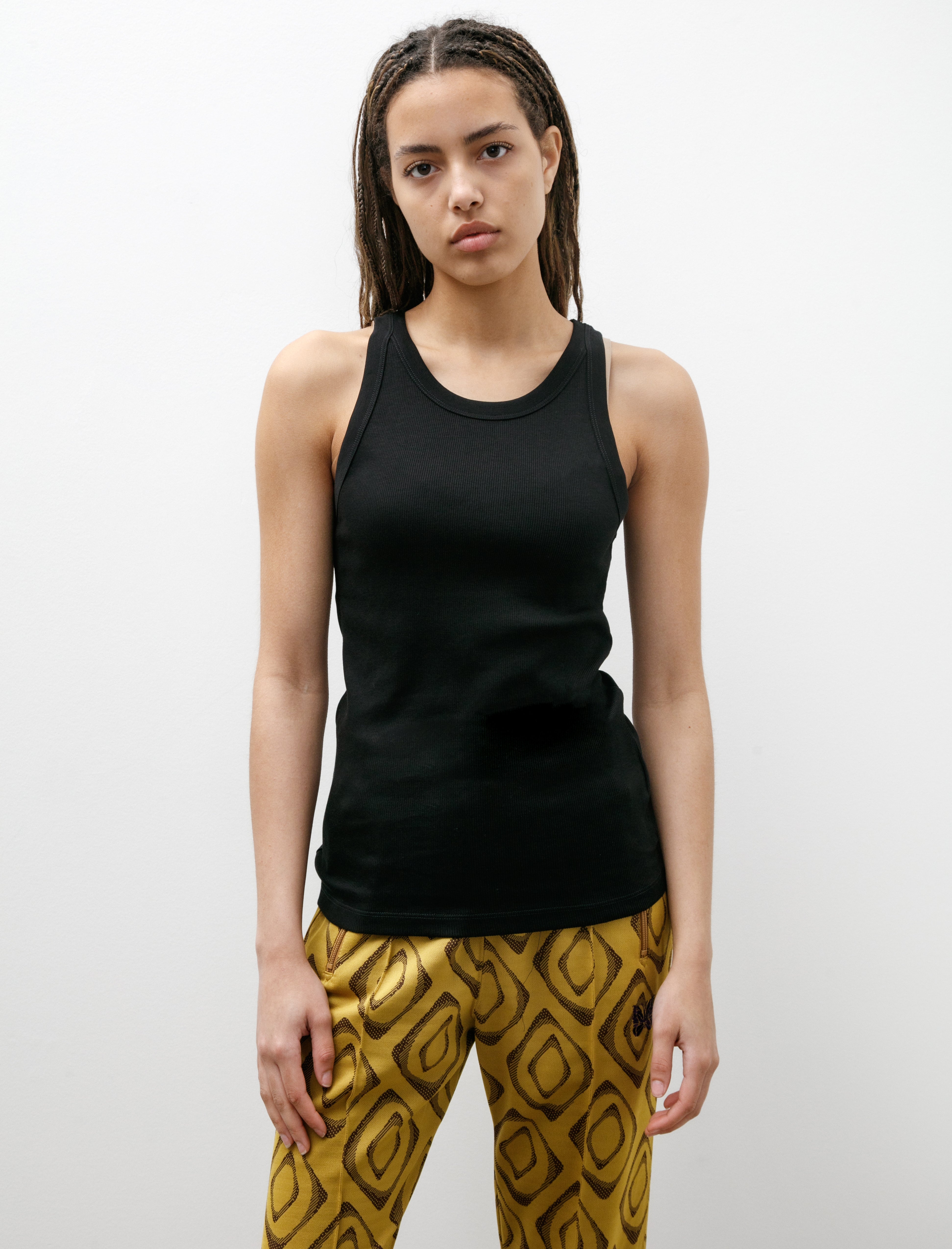 Sunspel Rib Vest Black – Neighbour