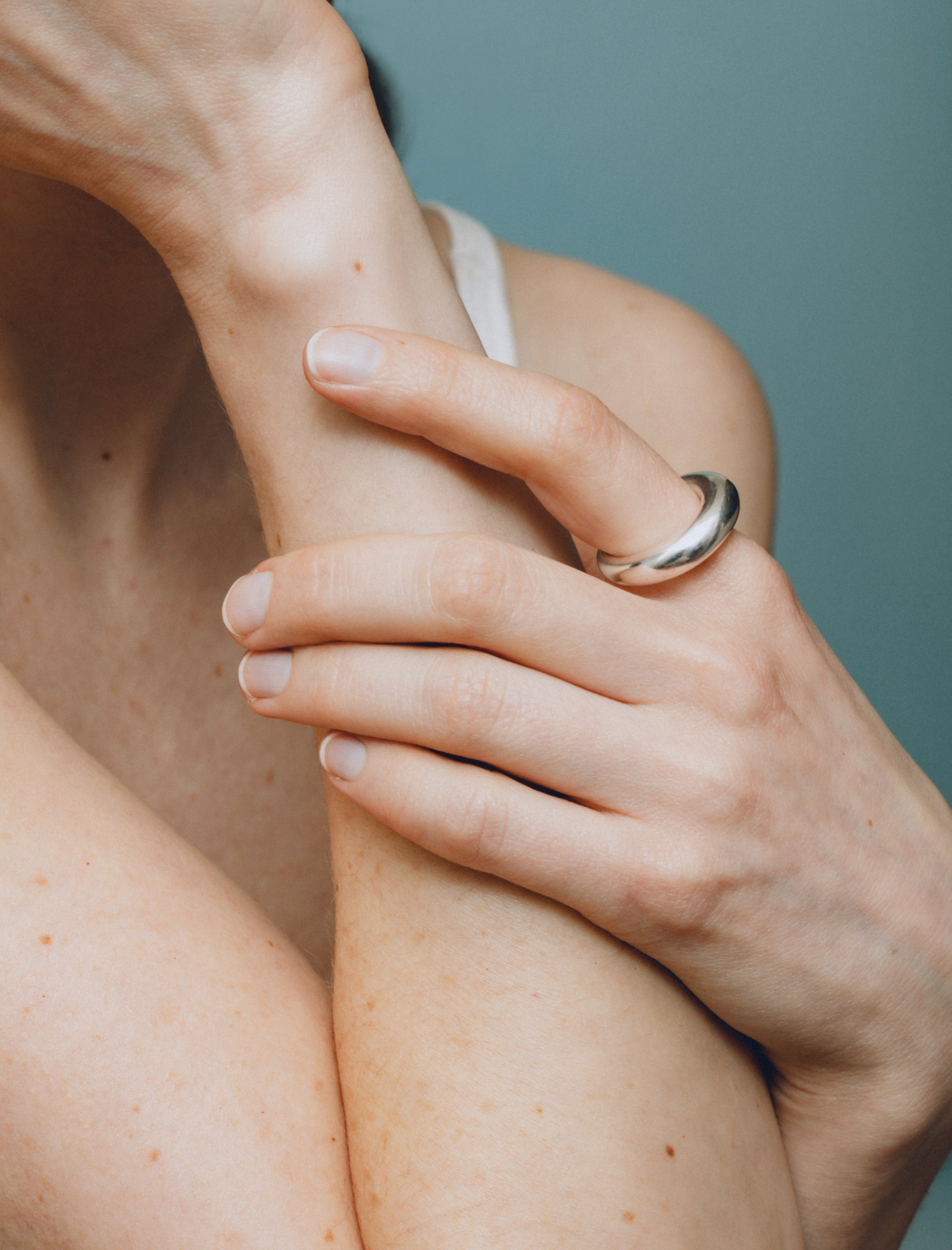 All Blues Fat Snake Ring Silver – Neighbour