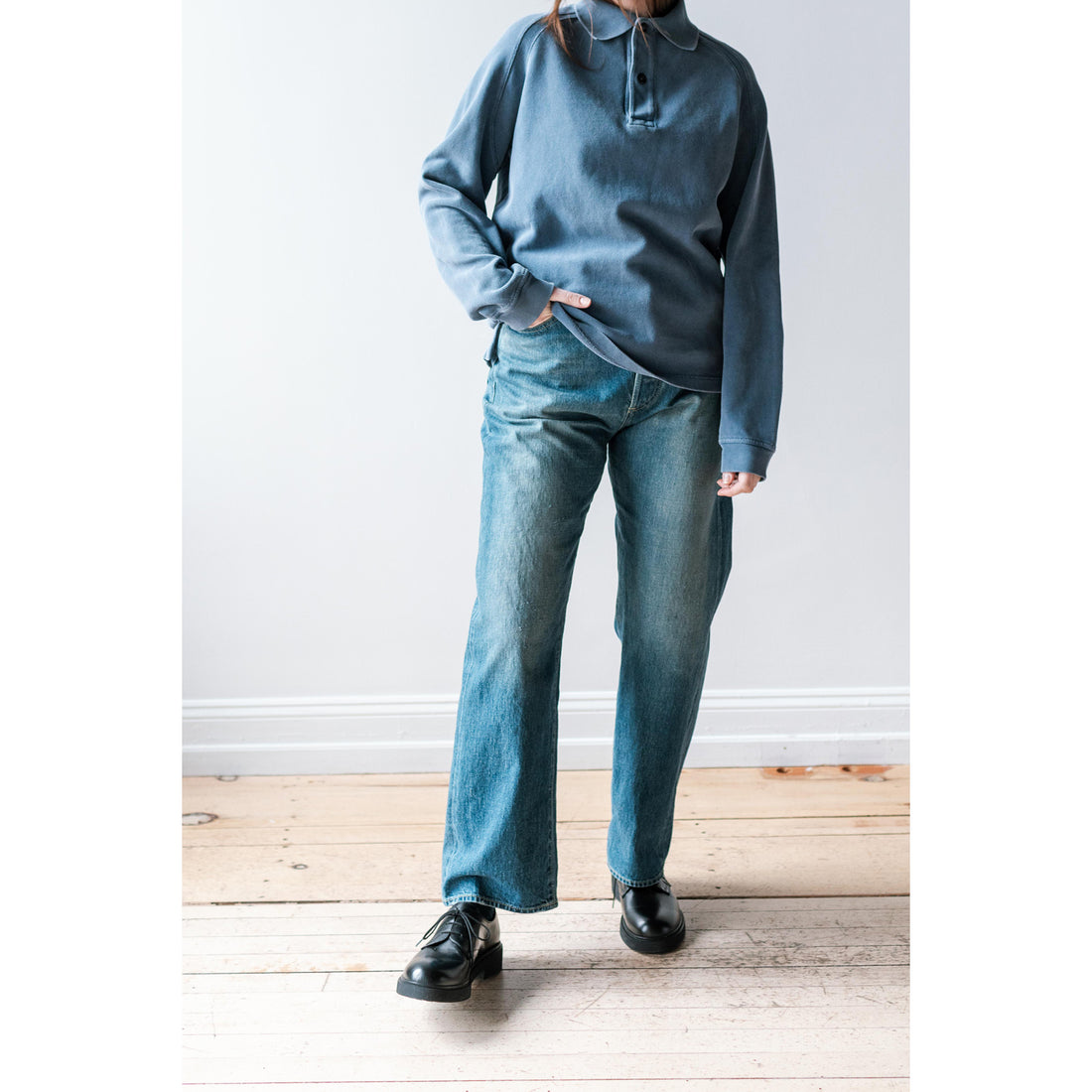 Chimala Selvedge Denim Monroe Cut in Medium Wash – JUDITH