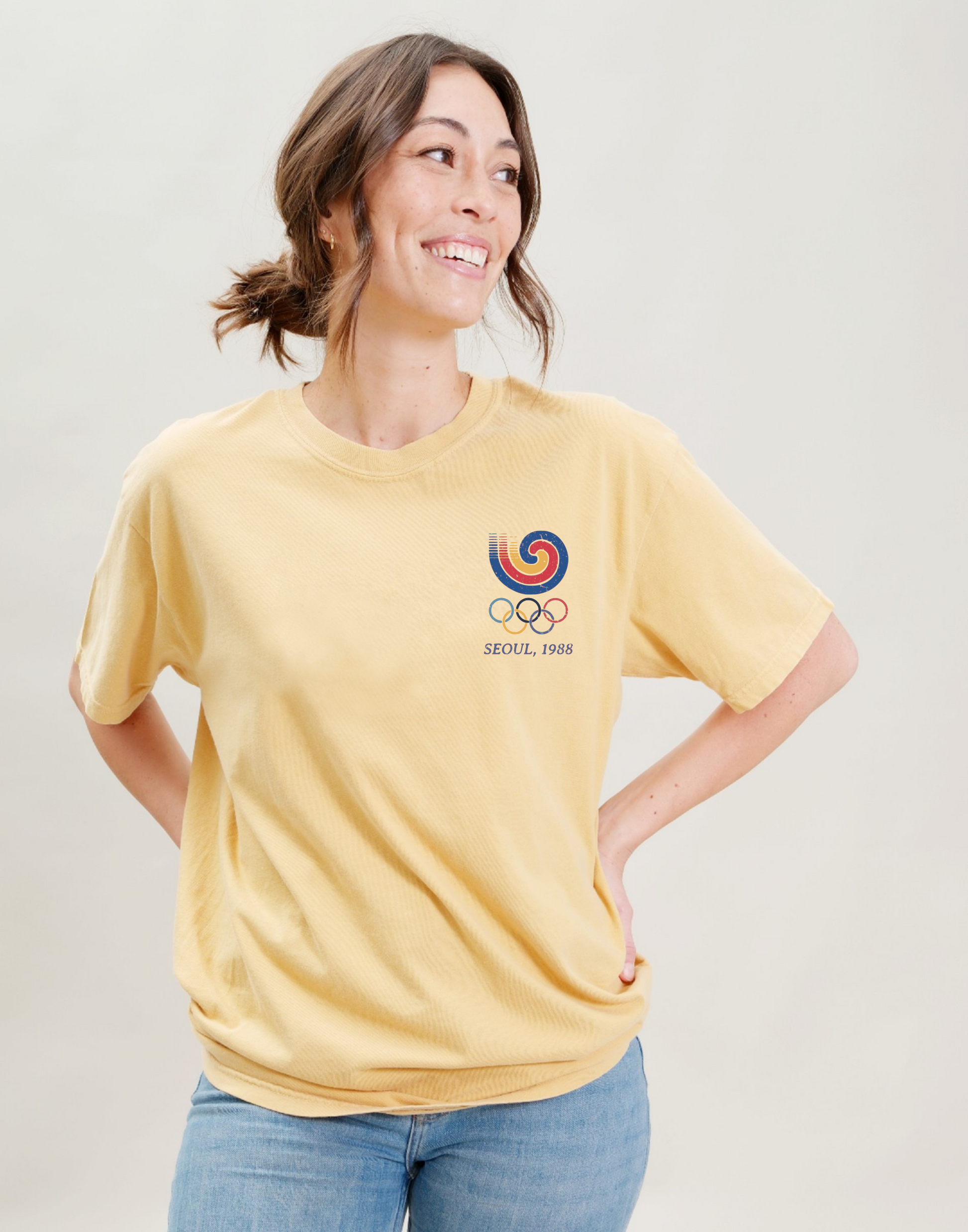 Joseph+Sue 1988 Seoul Hodori, Vintage Wash T-Shirt