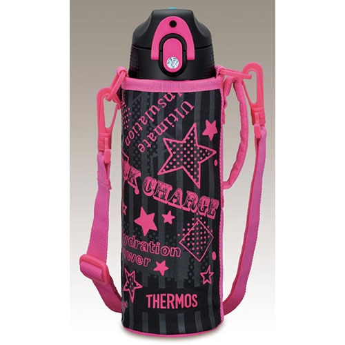 公式通販】真空断熱2ウェイボトル FFR-805WF ブラックピンク(BK-P) の