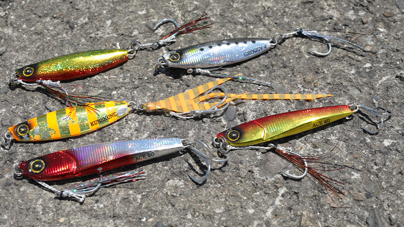 ショアジギング超入門】ショアジギングで使うルアーの種類と初心者に