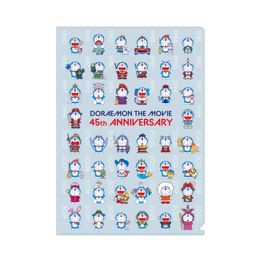 A4クリアファイル 映画ドラえもん45周年記念 | 【ショウワノート