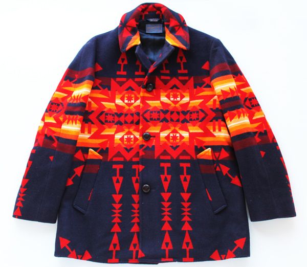80s PENDLETONペンドルトン チーフジョセフ ネイティブ柄 ウール
