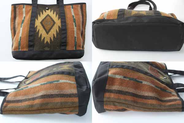 90s USA製 PENDLETONペンドルトン ネイティブ柄 ウール ブランケット