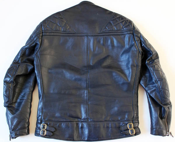 70s Lewis Leatherルイスレザー スーパーモンザ 紺44 - Sixpacjoe Web Shop