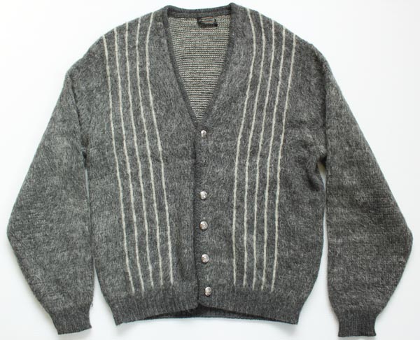 60s USA製 PURITAN モヘヤニット カーディガン L - Sixpacjoe Web Shop