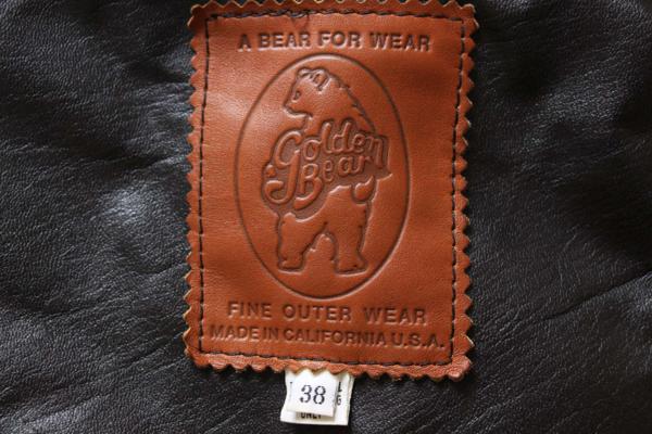USA製 Golden Bear B-3 ムートン フライトジャケット 38 - Sixpacjoe