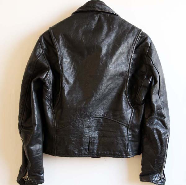 70s Lesco LEATHERS ダブルライダース レザージャケット 36