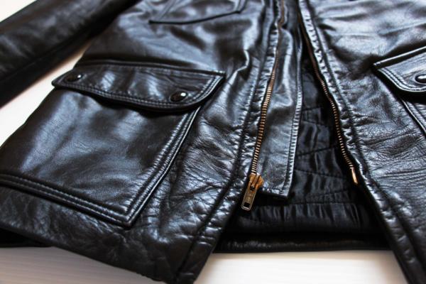 60s TAUBERS レザージャケット 黒 - Sixpacjoe Web Shop