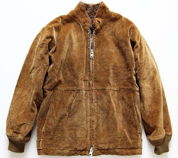 70s MIGHTY-MACマイティーマック ボアライナー 太畝コーデュロイ