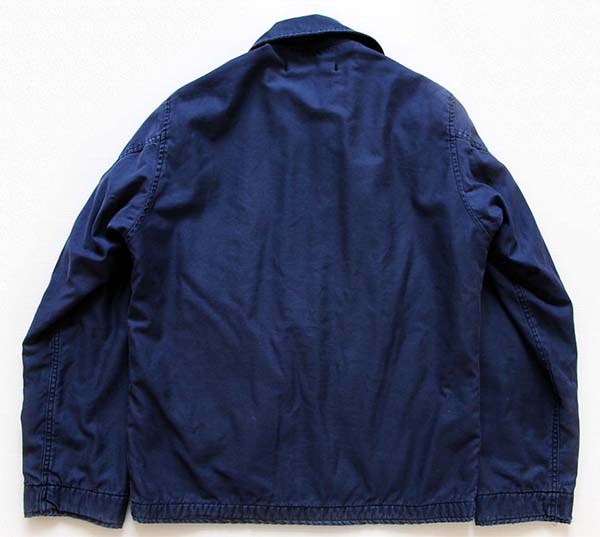60s 米軍 U.S.NAVY ユーティリティジャケット ナス紺 36R - Sixpacjoe