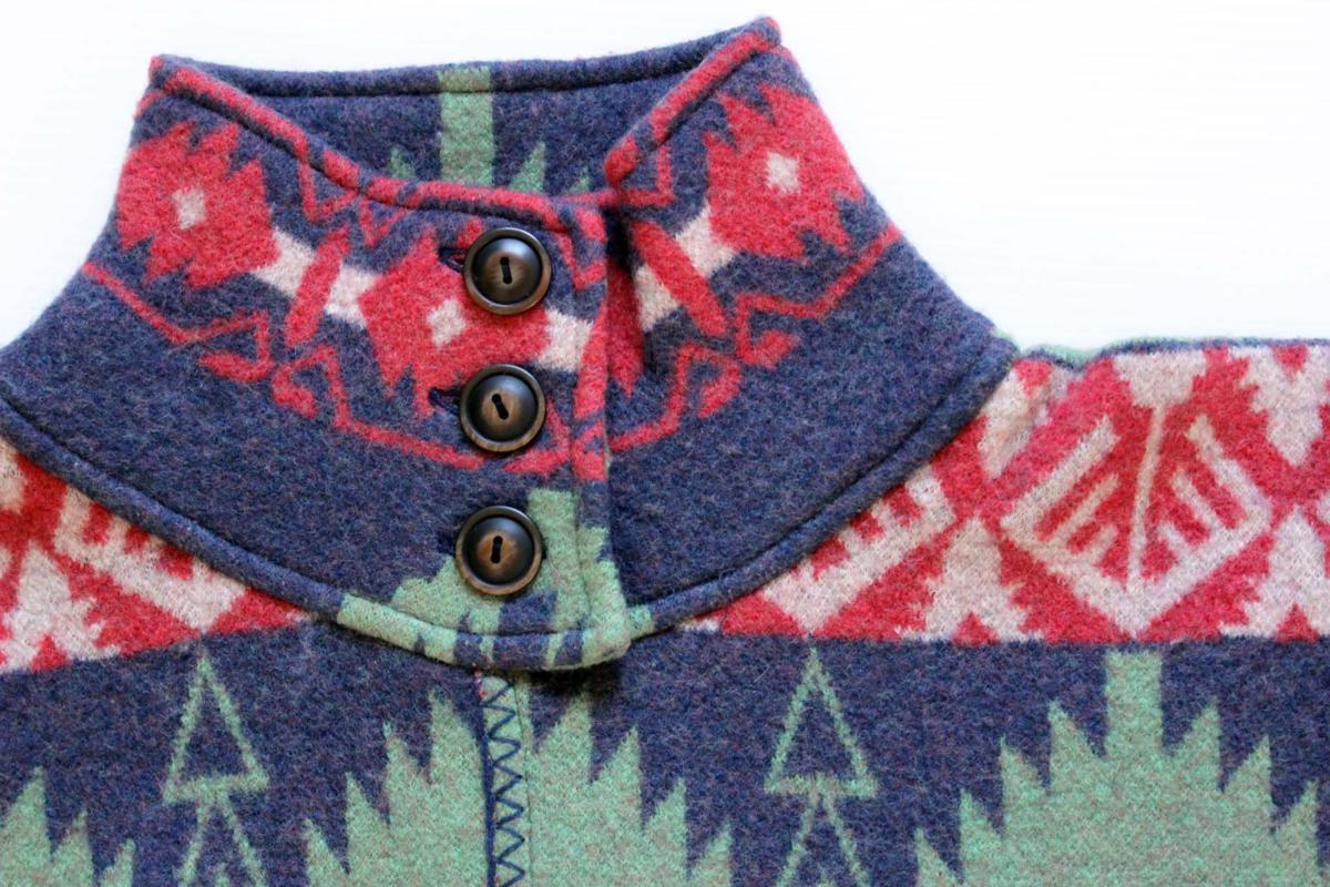 新品☆LAUREN ラルフローレン ネイティブ柄 ウール ブランケット