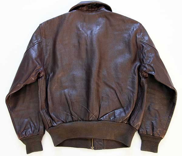 80s USA製 AVIREXアヴィレックス A-2 フライト レザージャケット