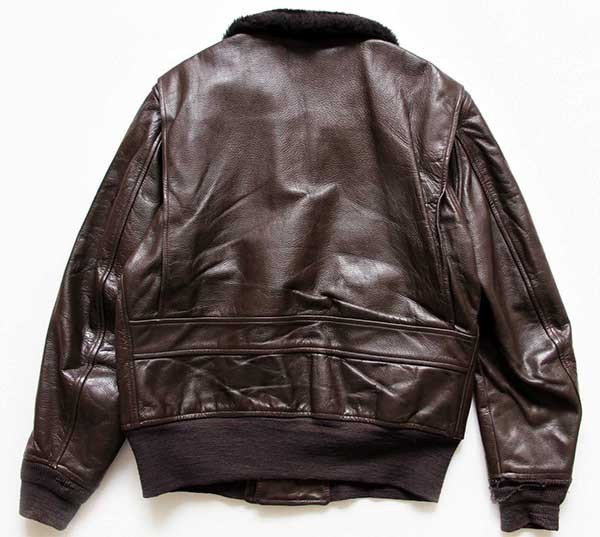 70s 米軍 U.S.NAVY G-1 フライト レザージャケット 42 - Sixpacjoe Web