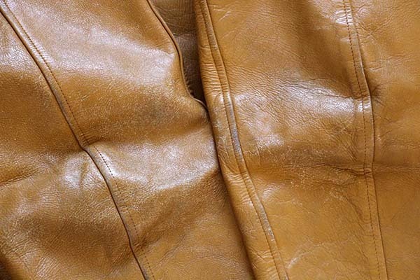 70s USA製 Pro-Line オールレザー スタジャン マスタード - Sixpacjoe