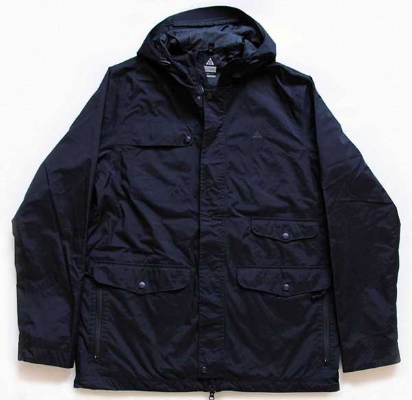 NIKEナイキ acg STORM-FIT ナイロン マウンテンパーカー 黒 L