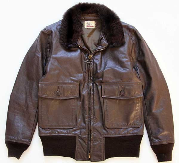 70s 米軍 U.S.NAVY G-1 フライト レザージャケット 36 - Sixpacjoe Web
