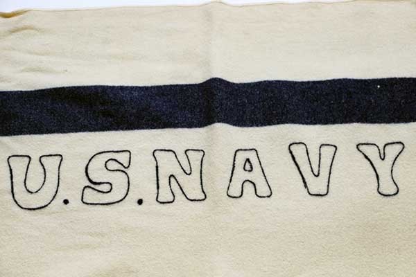 40s 米軍 U.S.NAVY ウール ブランケット - Sixpacjoe Web Shop