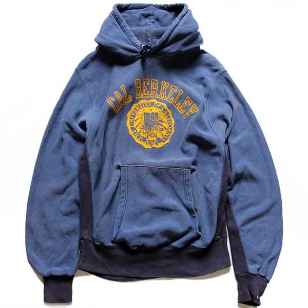 90s USA製 MVP CAL BERKELEY ツートン リバースウィーブ スウェット