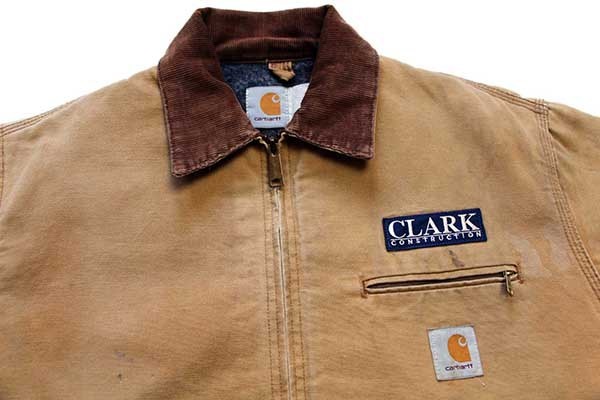 80s USA製 carharttカーハート パッチ付き ブランケットライナー