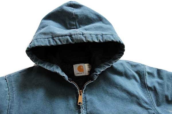 80s USA製 carharttカーハート キルティングライナー ダック地