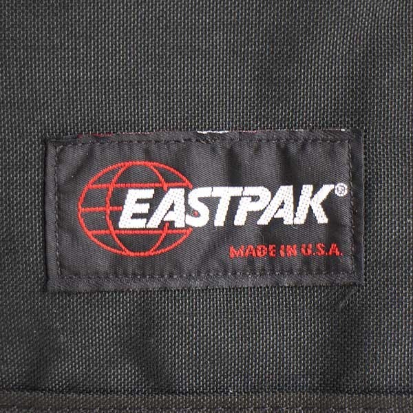 90s USA製 EASTPAKイーストパック ナイロン ショルダーバッグ 黒