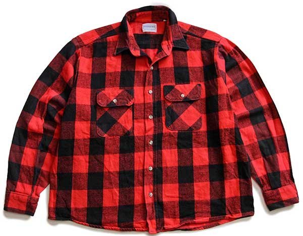 80s USA製 FIVE BROTHERファイブブラザー バッファローチェック