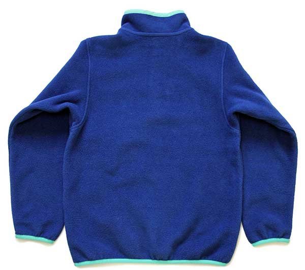 patagoniaパタゴニア シンチラ フリース スナップT 青×ターコイズ