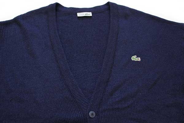 70s フランス製 CHEMISE LACOSTE ラコステ ワンポイント パチポケ