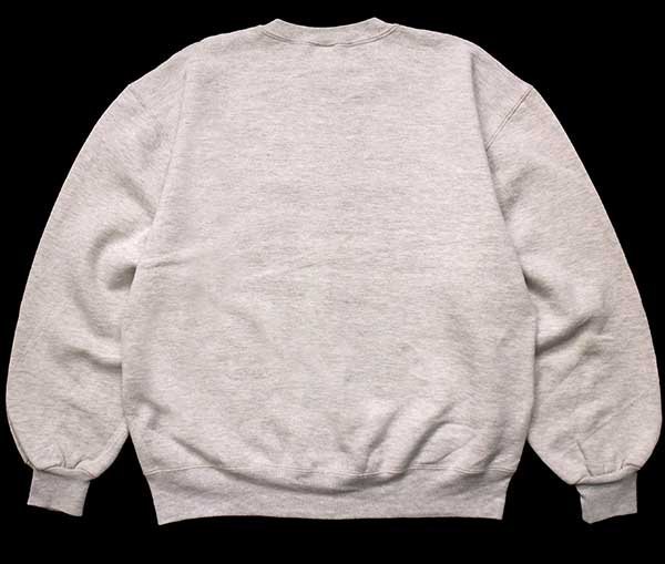 90s USA製 RUSSELLラッセル 無地 前V スウェット オートミール L