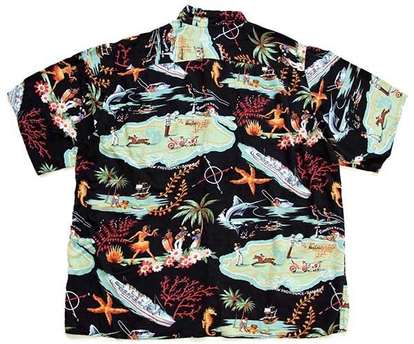 80s ハワイ製 reyn spoonerレインスプーナー ダイヤモンドヘッドタグ