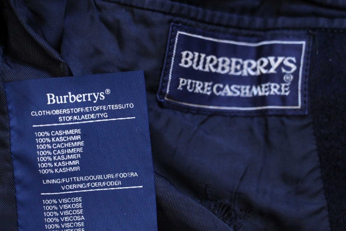 80s 英国製 Burberrys PRORSUM DAVIDE CENCI バーバリー カシミヤ100