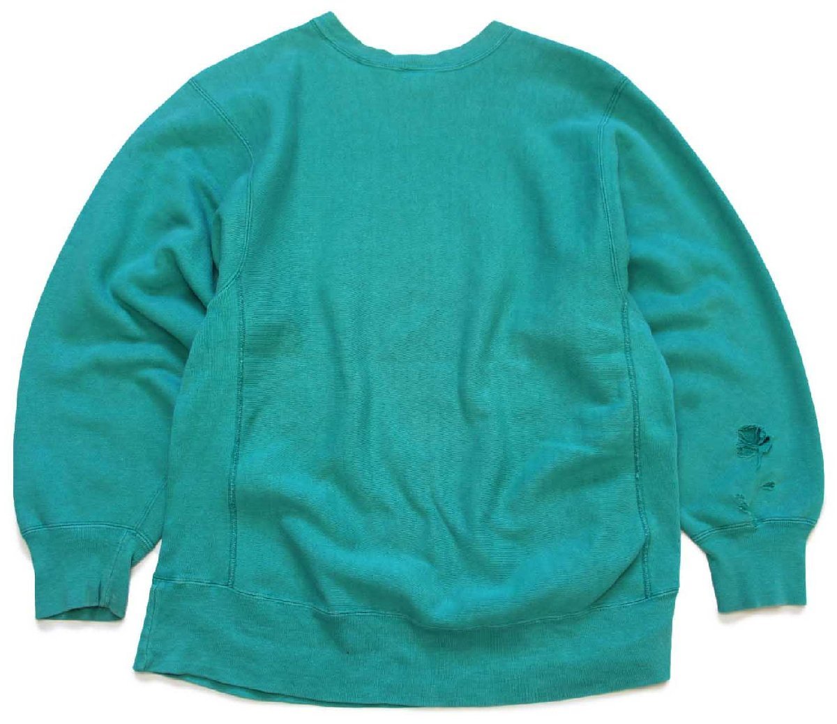 80s USA製 Championチャンピオン ワンポイント リバースウィーブ