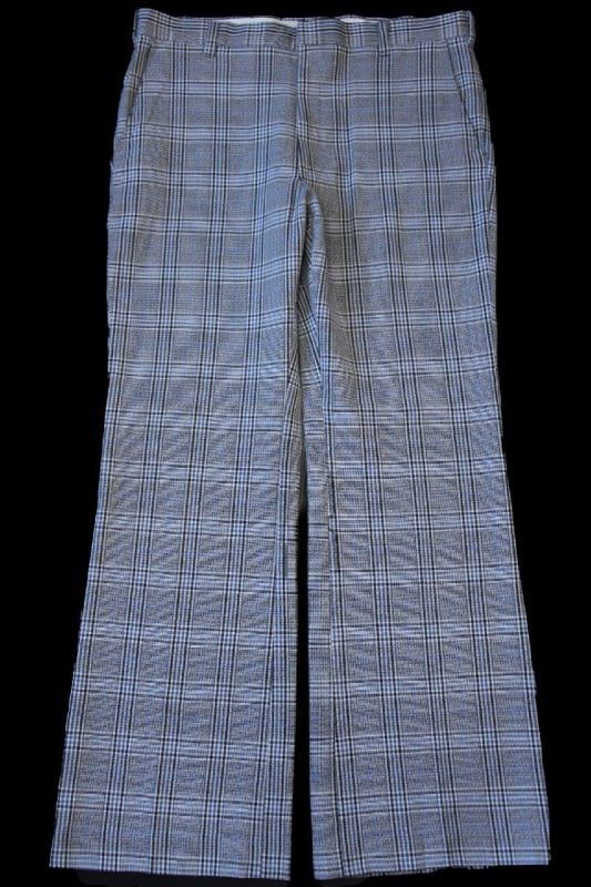 80s Levi'sリーバイス PANATELA グレンチェック フレア スラックス