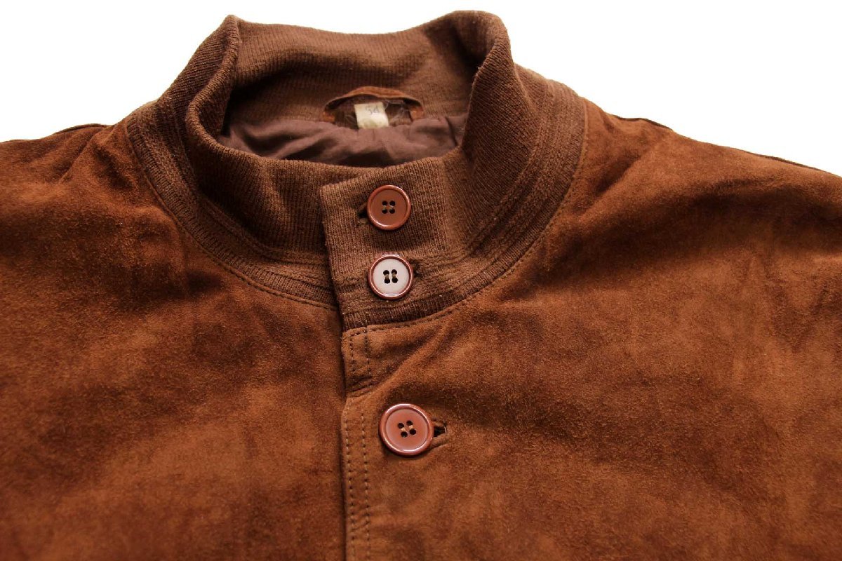 90s VERA PELLE A-1タイプ ディアスキン スエード レザージャケット